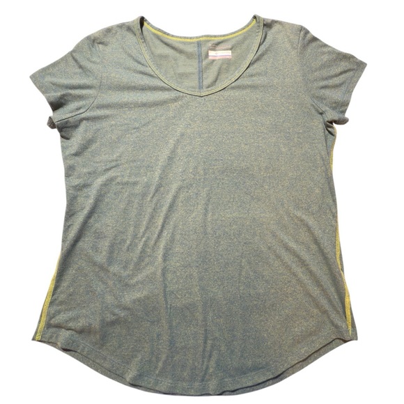 Columbia Omni-wick v-neck tee advanced evaporation Pre-owned Women’s L | a19 - Picture 1 of 4